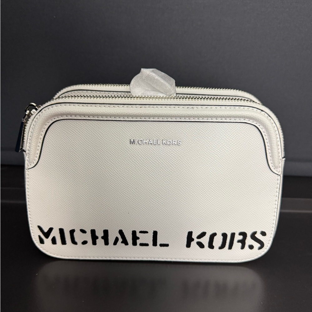 Michael Kors White leather purse